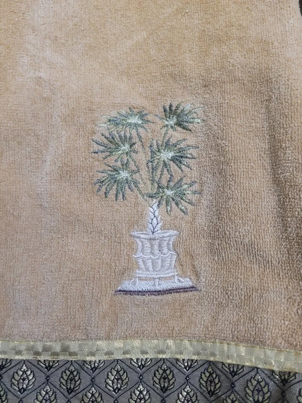 Avanti Banana Palm Vintage Towel Set 8 pcs